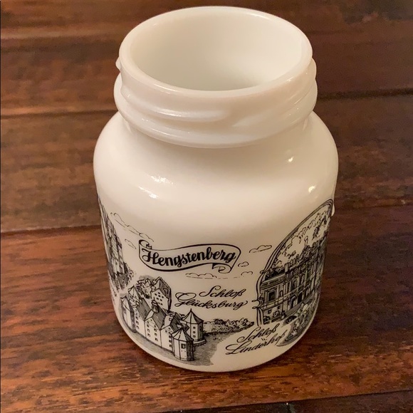 Accents Hengstenberg German Milk Glass Mustard Jar Poshmark